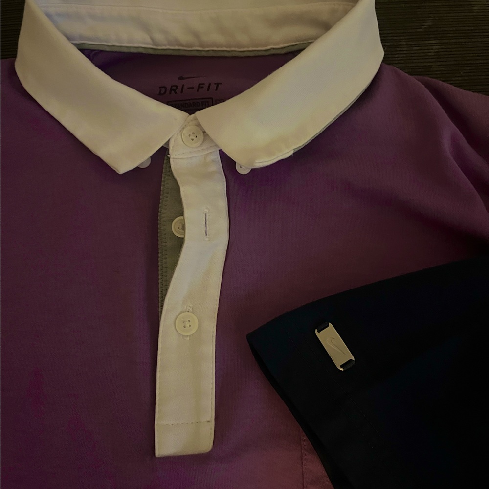 Nike Dri fit golf polo